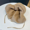Fleece pilot hat to keep warm in winter for cycling and mountaineering