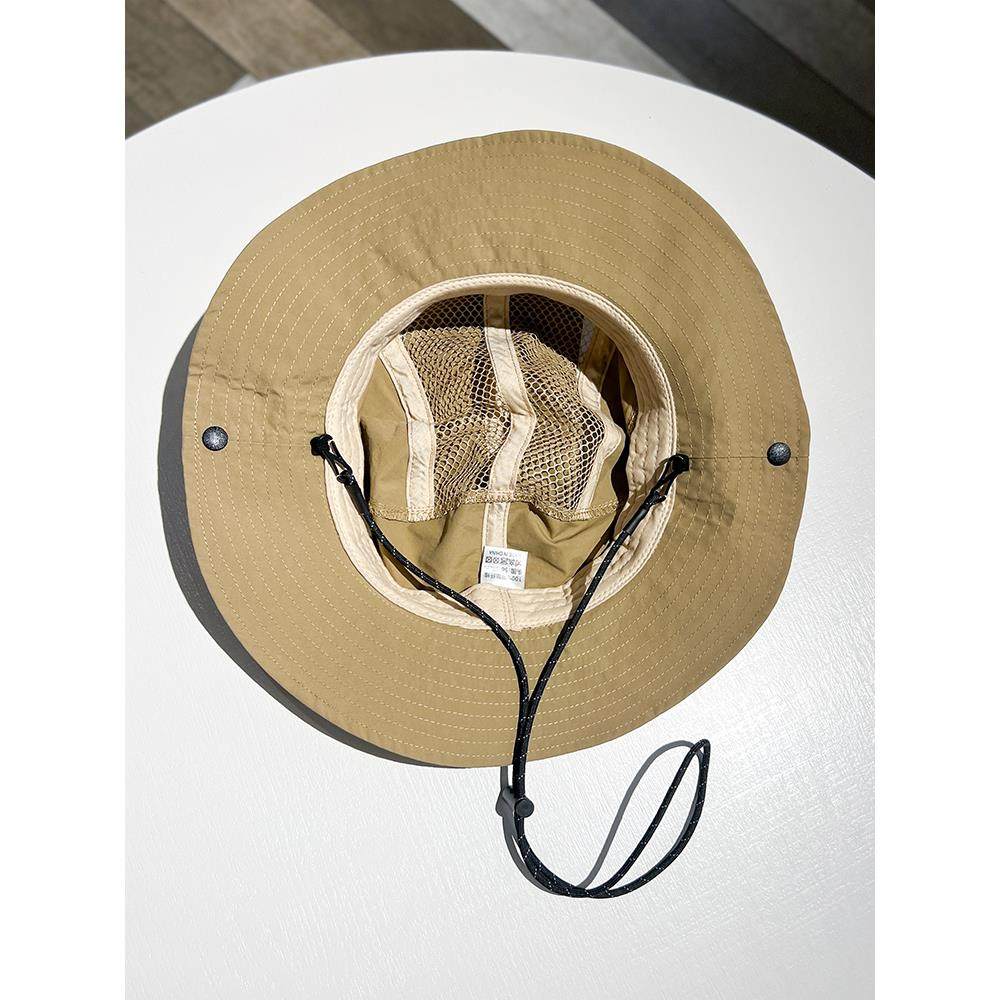 户外速干渔夫帽男女夏季露营薄款网眼透气遮阳帽子防紫外线太阳帽,淘宝优惠券,粉丝福利购,淘宝优惠卷