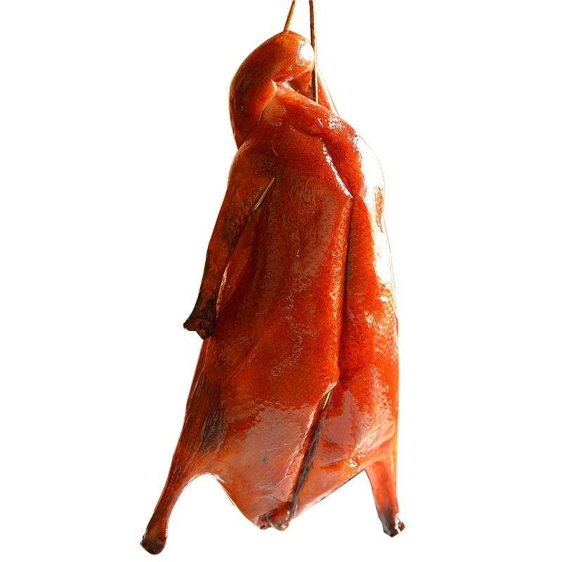 正宗广东烧鸭广式脆皮烤鸭整只鸭肉熟食新鲜真空顺丰空运约4斤 - 图3