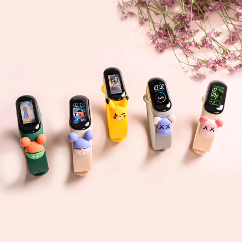 智能彩屏儿童50米防水电子表手环 Asvinda国产腕表