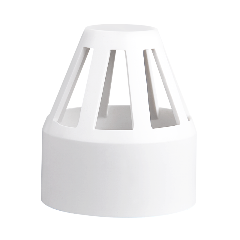 联塑pvc透气帽110排水管防雨水管配件75天台油烟机通风口透气阻燃 - 图3