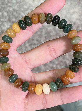 敦煌问天单圈迷你算盘珠菩提手串手链女文玩绕指柔佛珠念珠手串男