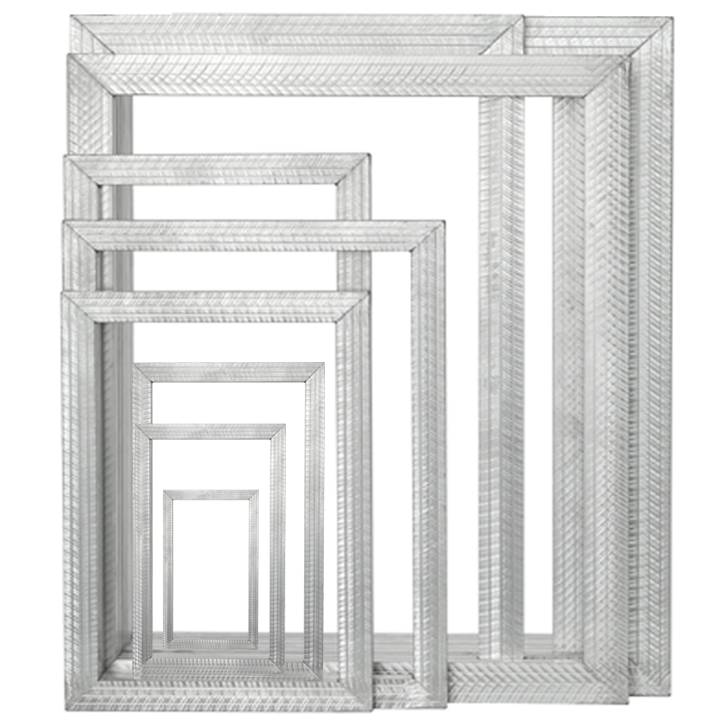 丝印铝合金网框丝印铝框印刷网框印花跑台走台框子网版铝框架定制 - 图3