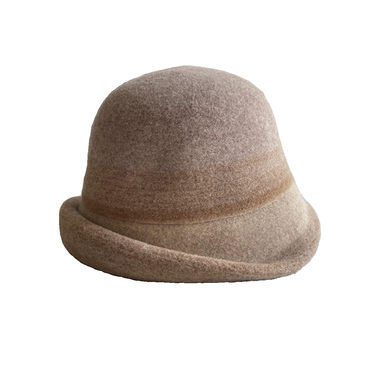 帽子女秋冬羊毛呢拼色卷边渔夫帽时尚百搭可折叠礼帽复古保暖盆帽,淘宝优惠券,粉丝福利购,淘宝优惠卷