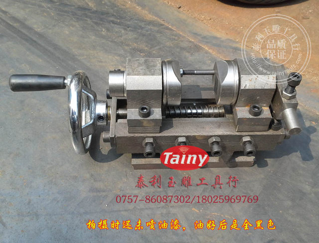 High speed jade punching machine clamping table jade agate round beads