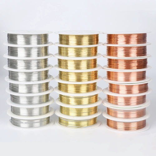 Медное ювелирное украшение, медные шелковые нитки ручной работы, китайская шпилька, DIY