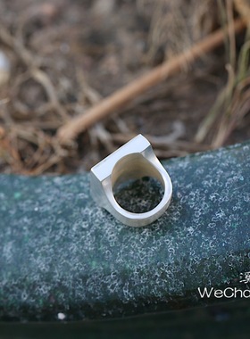 高山隆手工戒指定制机车风格