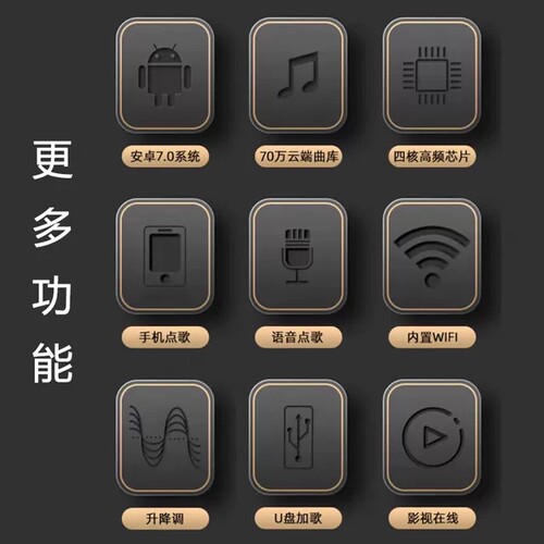 雷石雷客点歌机唱享19X/21X/Mix一体机KTV卡拉OK家庭触摸点唱机 - 图3