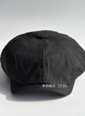 夏季新款薄款棉质男女士八角帽