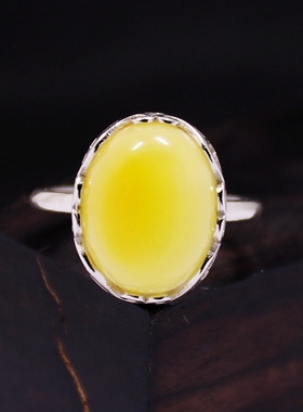 s925纯银戒指空托时尚diy花边