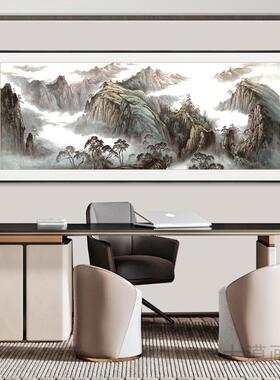 万里长城靠山图客厅装饰画
