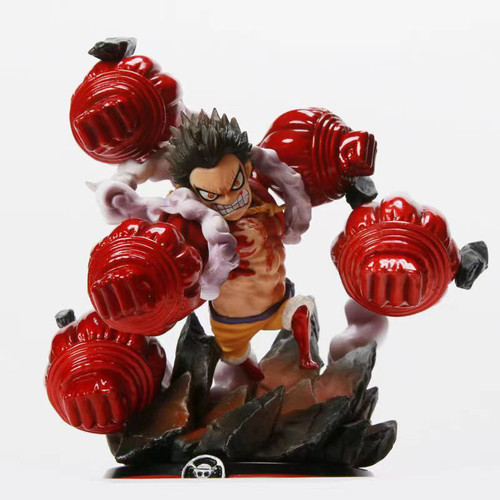 海贼王手办四档路飞天绘猿王群鸦炮雕像模型摆件动漫周边男生礼物 - 图3