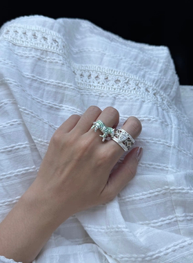 SWAHILL 斯瓦山丘 织片戒指