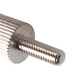 Iron nickel plated round step computer case hand screw
