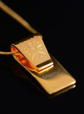 不褪色手工绘制首饰珐琅彩18k女