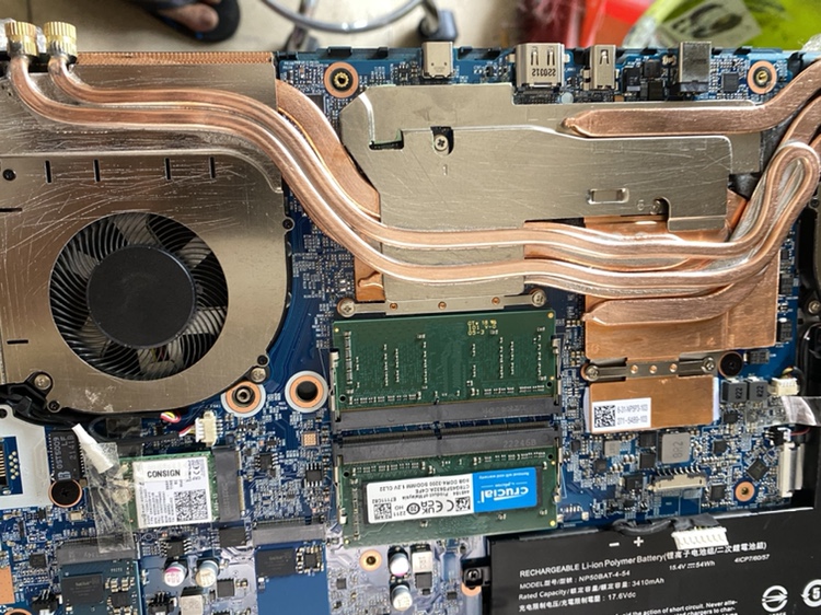 将星x15 x17 at笔记本水冷改装铜管定制提供教程 - 图3