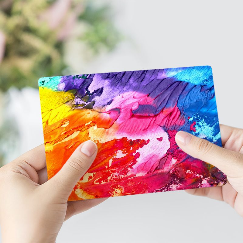 色彩类留言卡片主持人手卡台词卡纯色彩色主题提词卡包邮 - 图2
