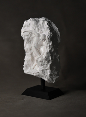 现代简约风格掷铁饼者雕塑摆件