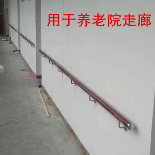 室内楼梯PVC高分子挂墙扶手靠墙扶手走廊扶手卫生间阳台飘窗扶手 - 图1