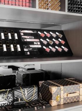 复古皮革装饰箱样板间陈列摆件