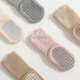 ລະດູຫນາວຫນາ terry ອົບອຸ່ນກາງcalf non-slip socks ກາຕູນ