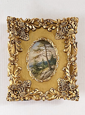 复古欧式雕花树脂相框家居民宿墙面装饰照片墙雕花壁挂