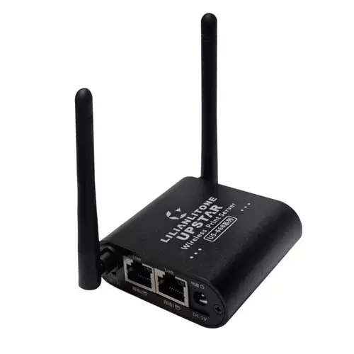 Беспроводная USB -двойная сетевая печать Scanning Sharing Wi -Fi Printer Server поддерживает HP Epson и т. Д.