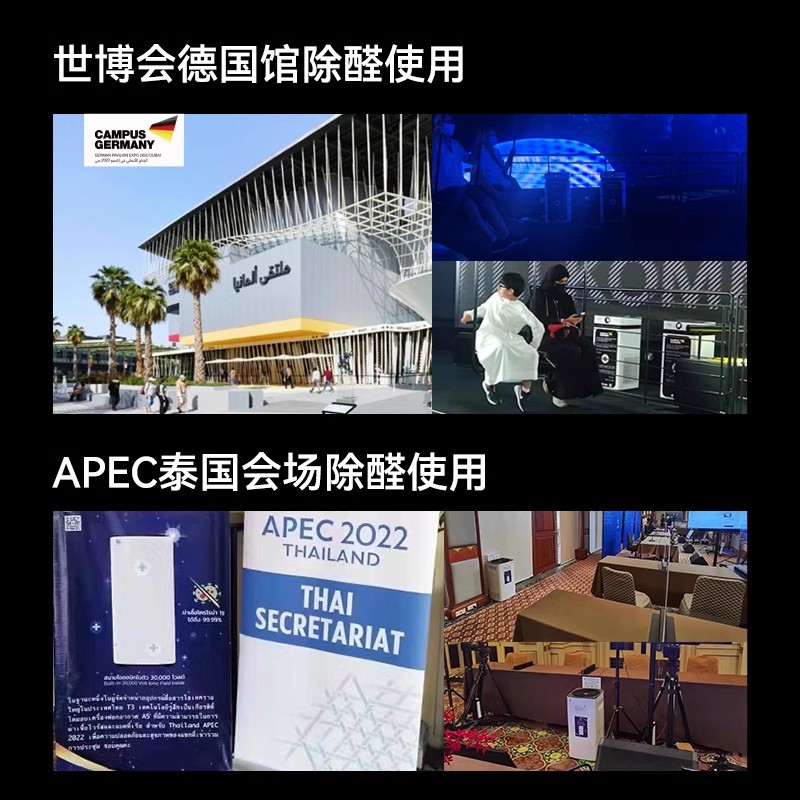 贝昂消毒除菌空气净化器超能电场快速去除烟味卧室客厅家用消毒机