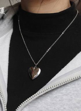 定制照片相盒项链男女款个性纪念