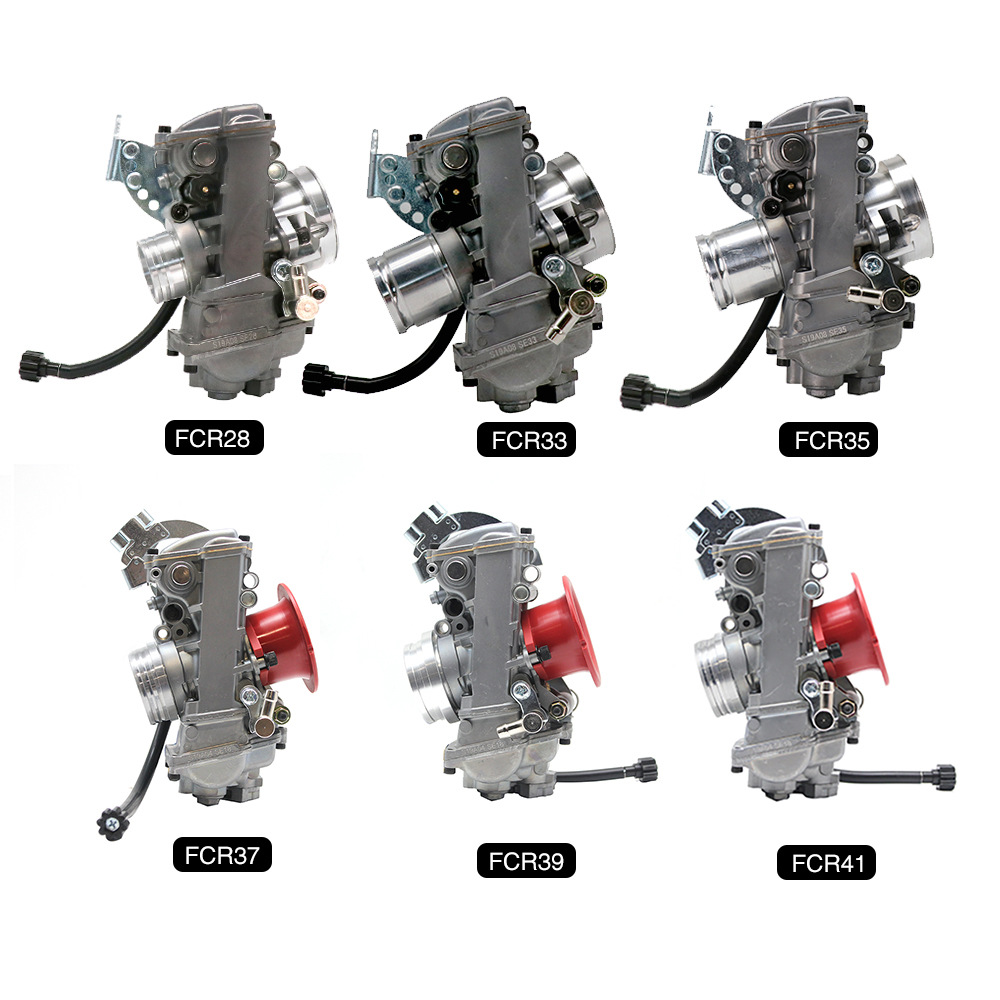 摩托车化油器FCR 28 33 35 37 39 41mm Carburetor CRF450 DRZ400 - 图0