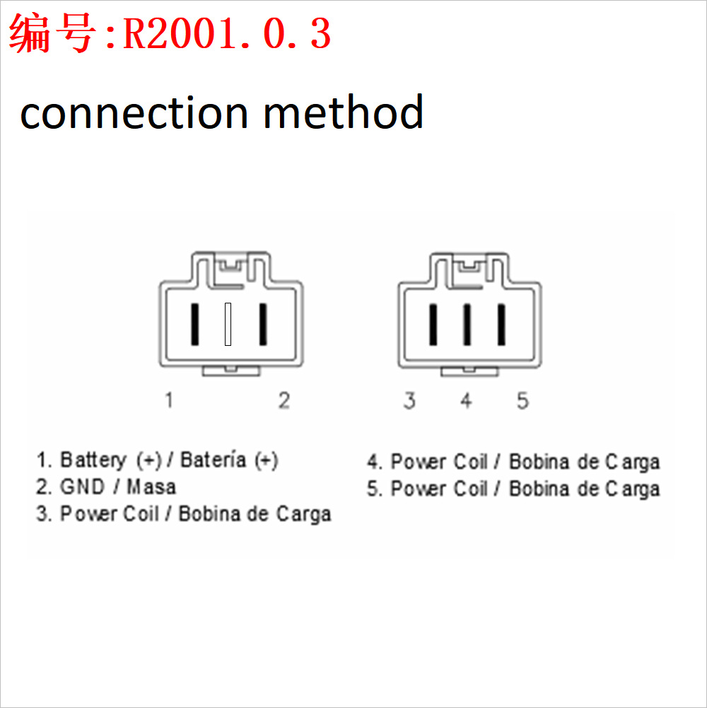 2001.0.3 适用于 Honda SH 300 2007 2010 31600-KTW-901 - 图0