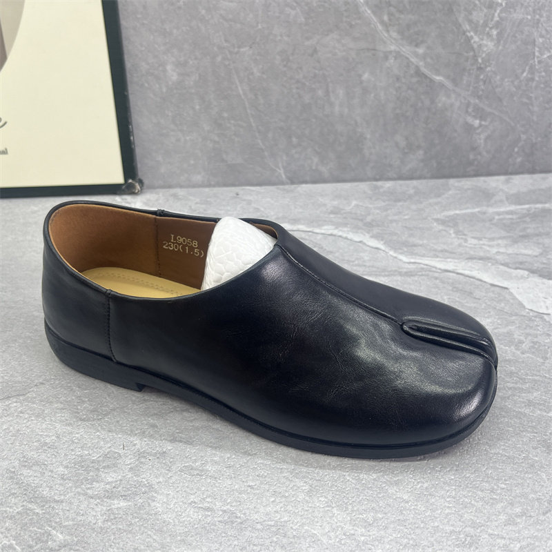 2026春季休闲真皮分趾深口单鞋女一脚蹬平底懒人鞋软底博肯豆豆鞋,淘宝优惠券,粉丝福利购,淘宝优惠卷