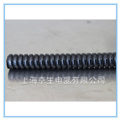 京生台标包塑金属软管蛇皮管阻燃V0级PVC波纹管热镀锌耐抗压黑色 - 图2