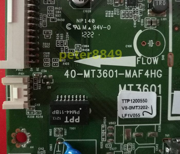 TCL L43E5390A-3D电视主板40-MT3601-MAG4HG MAF4HG配LTA430HQ02 - 图2