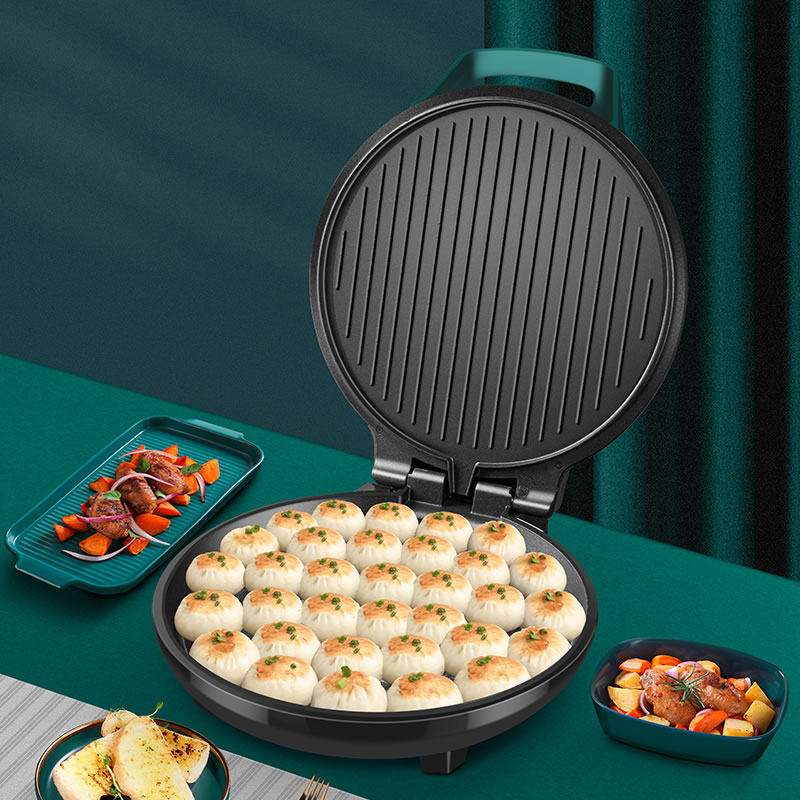 奥克斯电饼铛档家用加深加大不粘锅 联奥电器电饼铛/可丽饼机/薄饼机