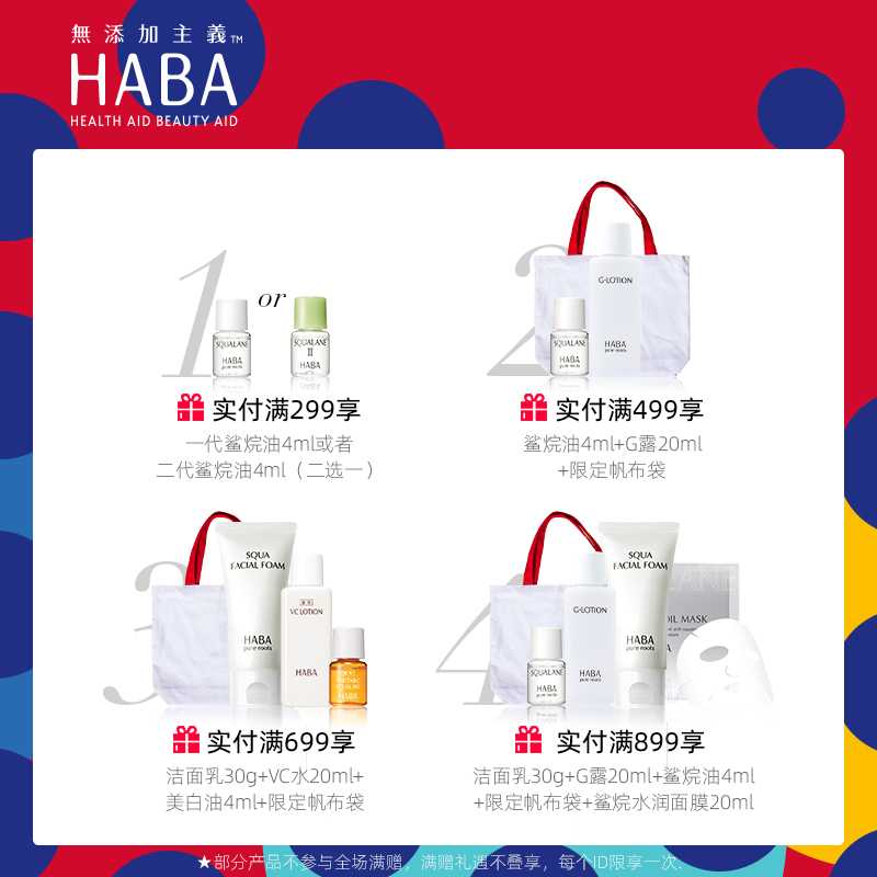 隔離遮瑕防水配方日本進口孕婦可用 防曬霜美白防護乳 HABA 30g 隔離遮瑕防水配方日本進口孕婦可用 防曬霜美白防護乳 HABA 30g