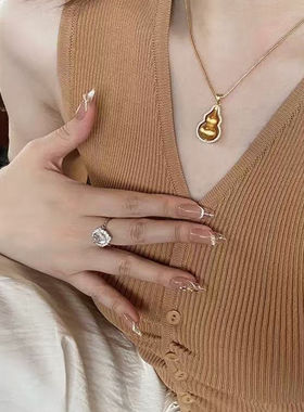 福禄小葫芦项链 时来运转O字链