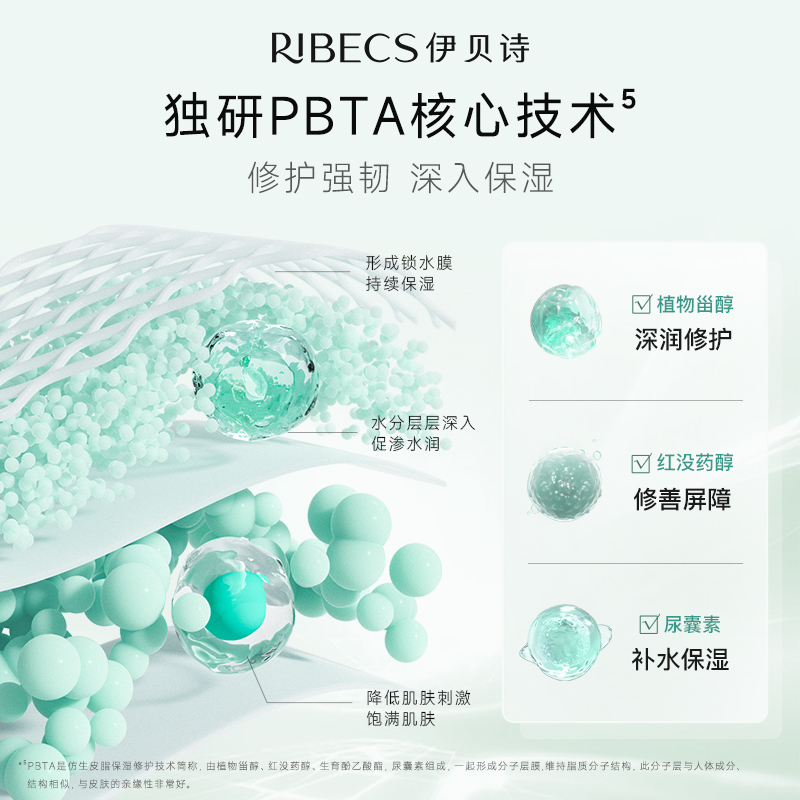 RIBeCS/伊贝诗高保湿修护精华面霜补水保湿舒缓滋润冬季护肤品女 - 图2