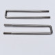 Custom-made right-angle square card with stainless steel extended u bolts