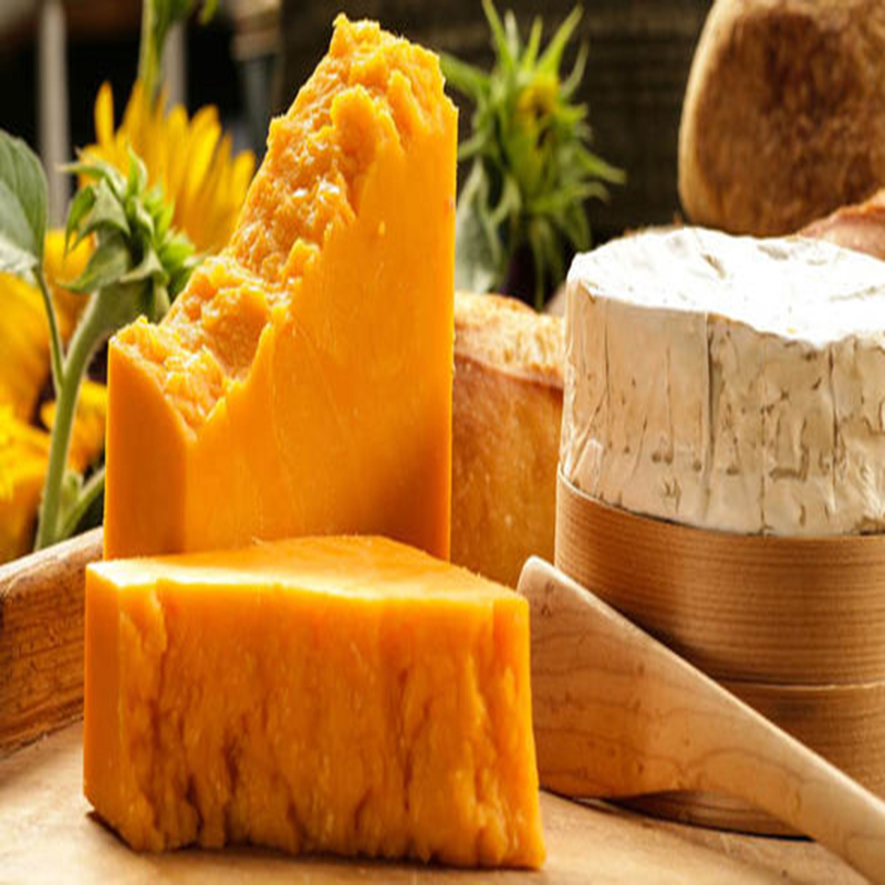 美国美迪橙色车打 红车达芝士 红切达奶酪500g Cheddar Cheese - 图0