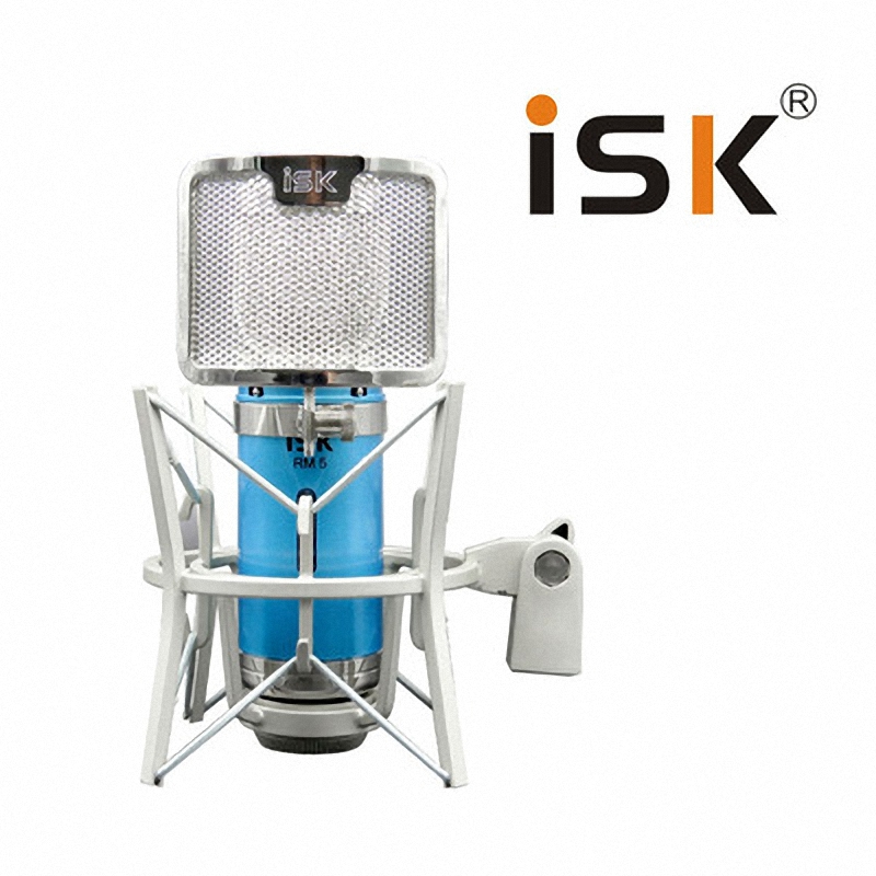 ISK RM-5 电容麦 YY繁星虎牙六间房来疯网络K歌录音电脑话筒套装 - 图0