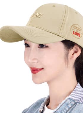 逛街棒球帽鸭舌帽女全棉时尚春秋
