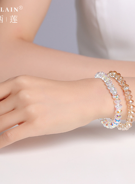 女奥地利水晶韩版个性手链