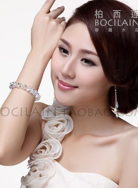 超闪水晶手链轻奢高级感女