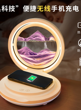 snnei解压沙画灯无线充蓝牙音箱