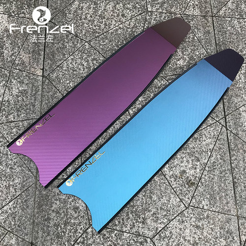 FRENZEL自由潜脚蹼防水通用保护贴膜 C4 V3等 可来图订制签名LOGO - 图1