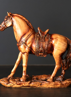 蒙古族特色工艺品骏马摆件