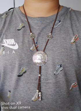 复古民族风项链吊坠手工小饰品