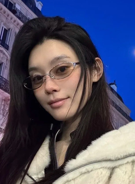 2026新款GM墨镜王鹤棣同款高级感太阳镜女老钱风椭圆茶色Moody02