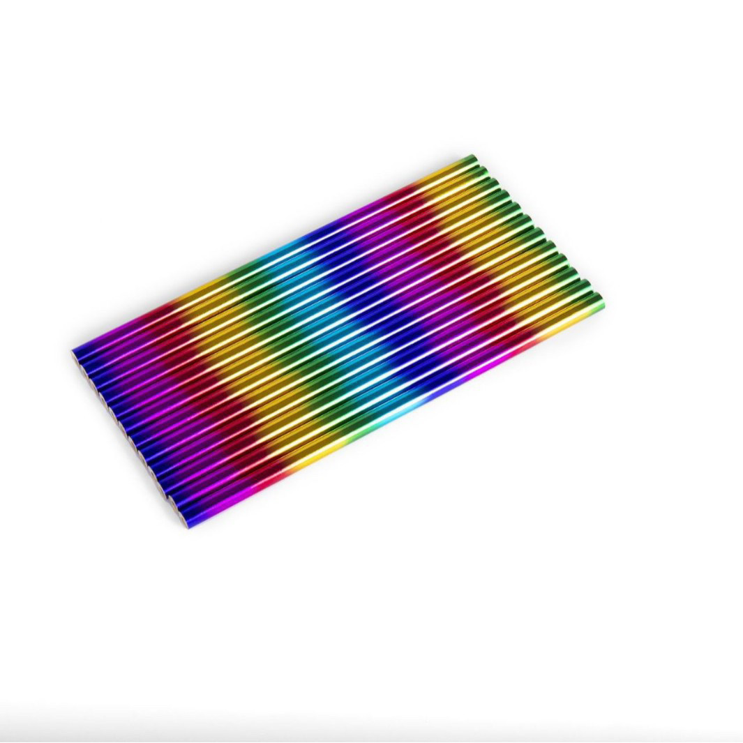 彩虹铅笔闪粉五彩橡皮头小学生一年级二年级不用削2b铅笔文具用品,淘宝优惠券,粉丝福利购,淘宝优惠卷